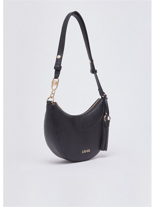 Borsa hobo media con charm LIU JO | AA6186E1012/22222